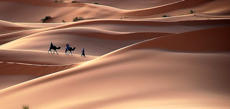 séjour dans le désert du sahara au Maroc